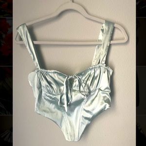 Corset Satin Top Size S